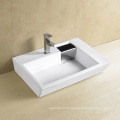 Vente en gros Meilleur prix White Sanitary Ware Ceramic Countertop Sink